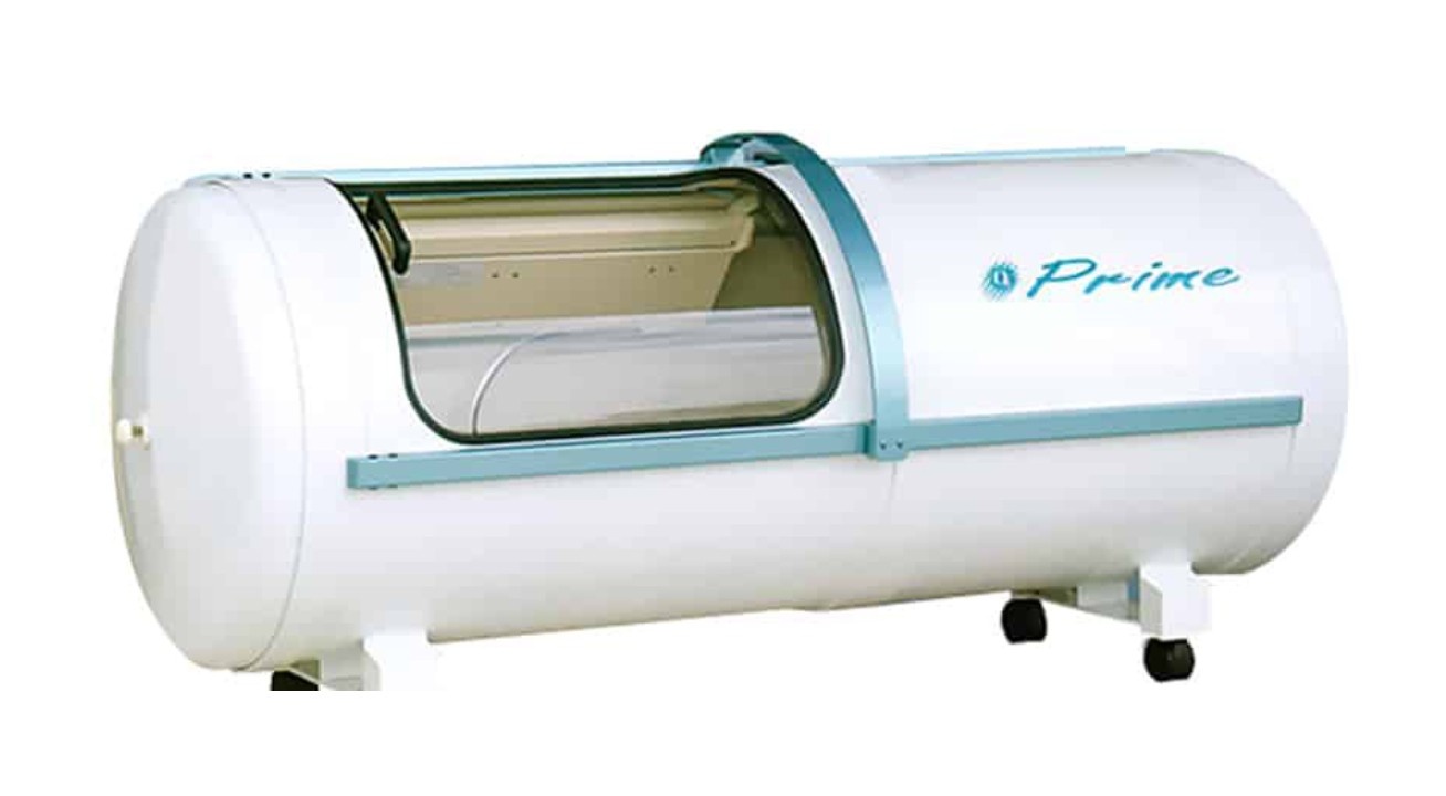Patient undergoing Hyperbaric Oxygen Therapy (HBOT) at Poona Preventive Cardiology Centre Pune